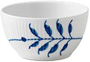 Blå Mega Riflet 10 cl. skål