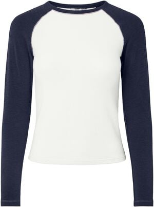 PCANNALINA LS O-NECK TOP JRS D2D