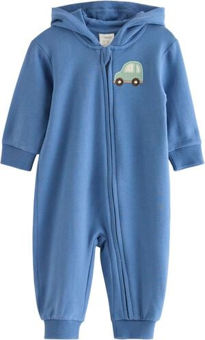 Jumpsuit med huva