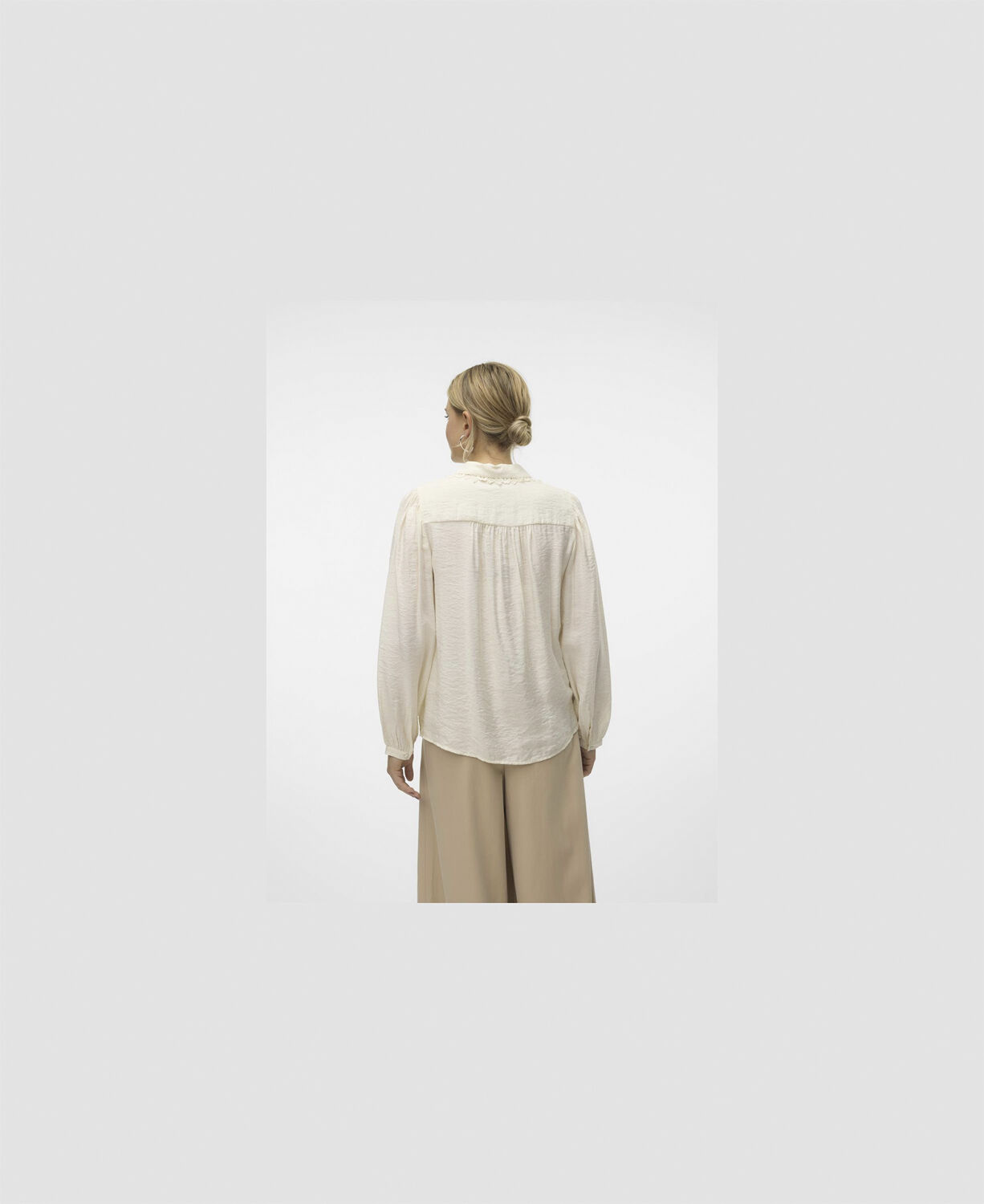 VMGINA LS SHIRT WVN GA
