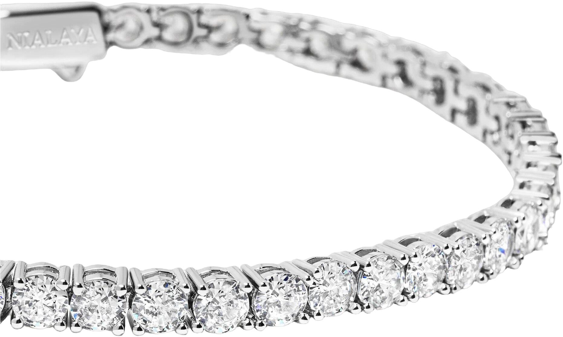 Tennis Bracelet with Silver
