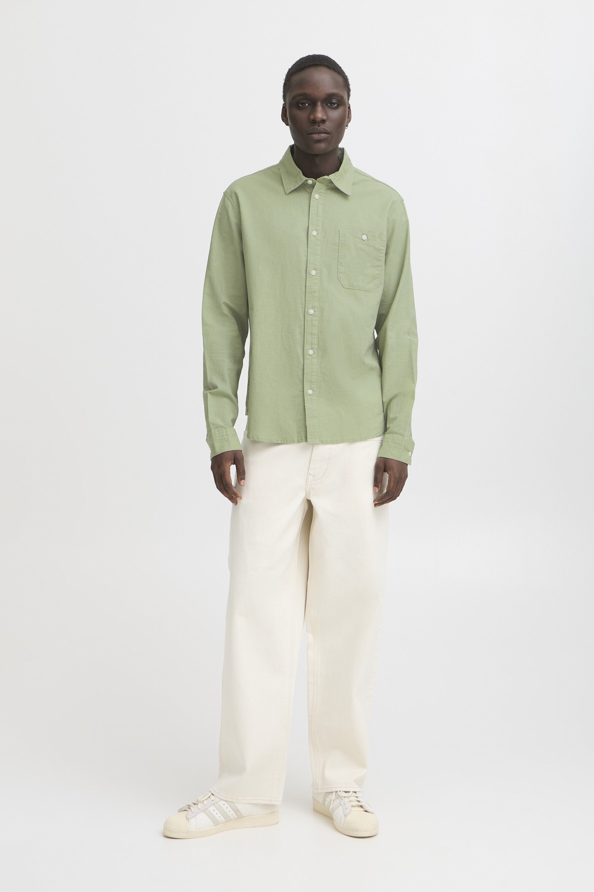 BHBAY linen LS shirt PP NOOS