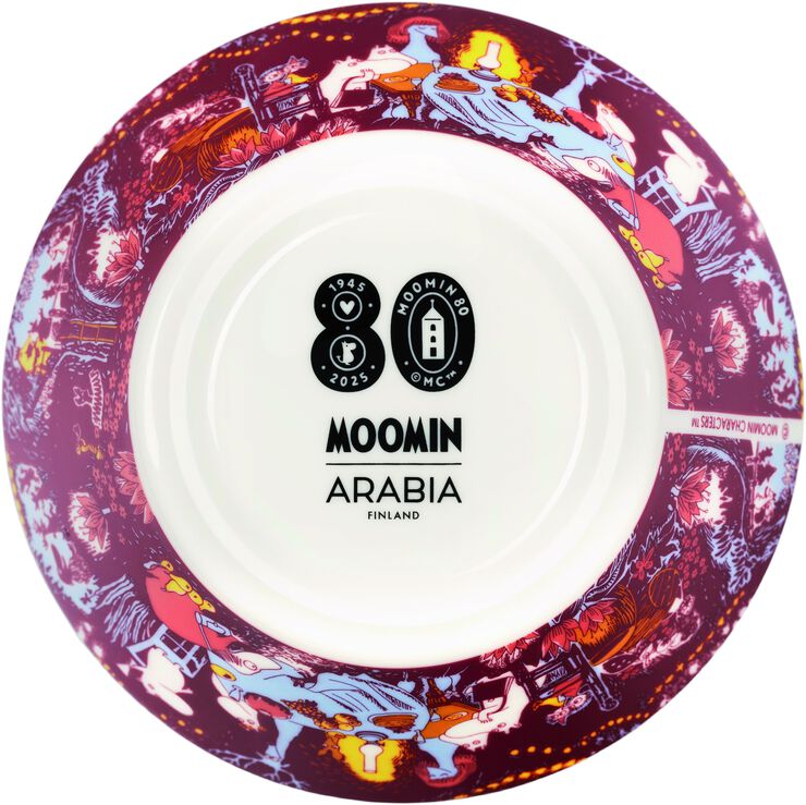 Moomin Arabia 15cm skål Festlige Øjeblikke