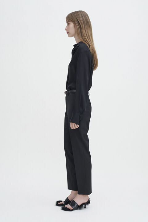 Luisa Cropped Cool Wool Slack