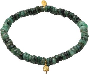 Emerald Tree of Life Bracelet