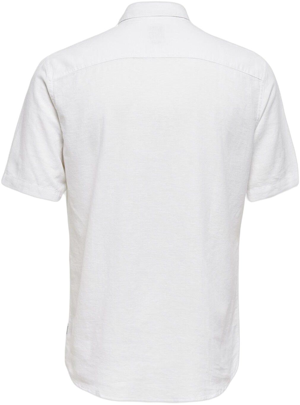ONSCAIDEN LIFE SS SOLID LINEN SHIRT