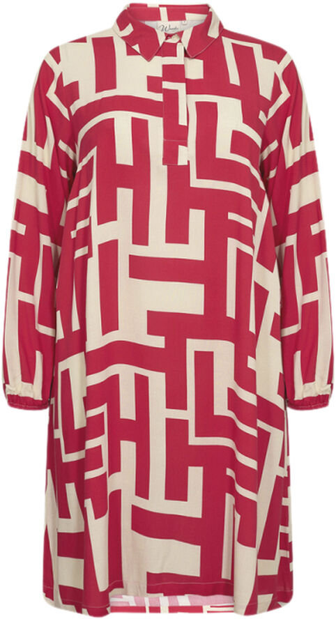 Curvy WA-ALVA 3 Kjole Rød