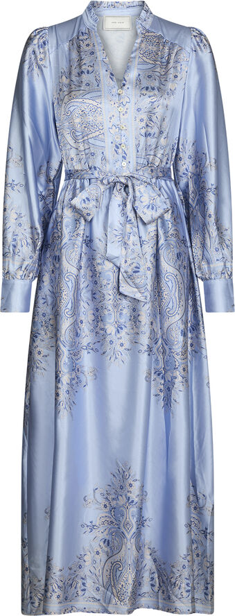 Nova Paisley Border Dress