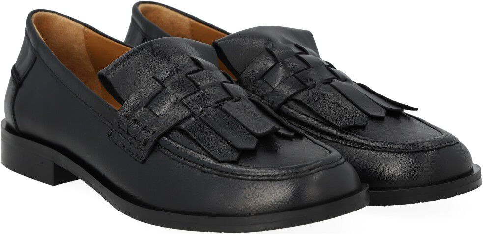 Loafer med flet detalje