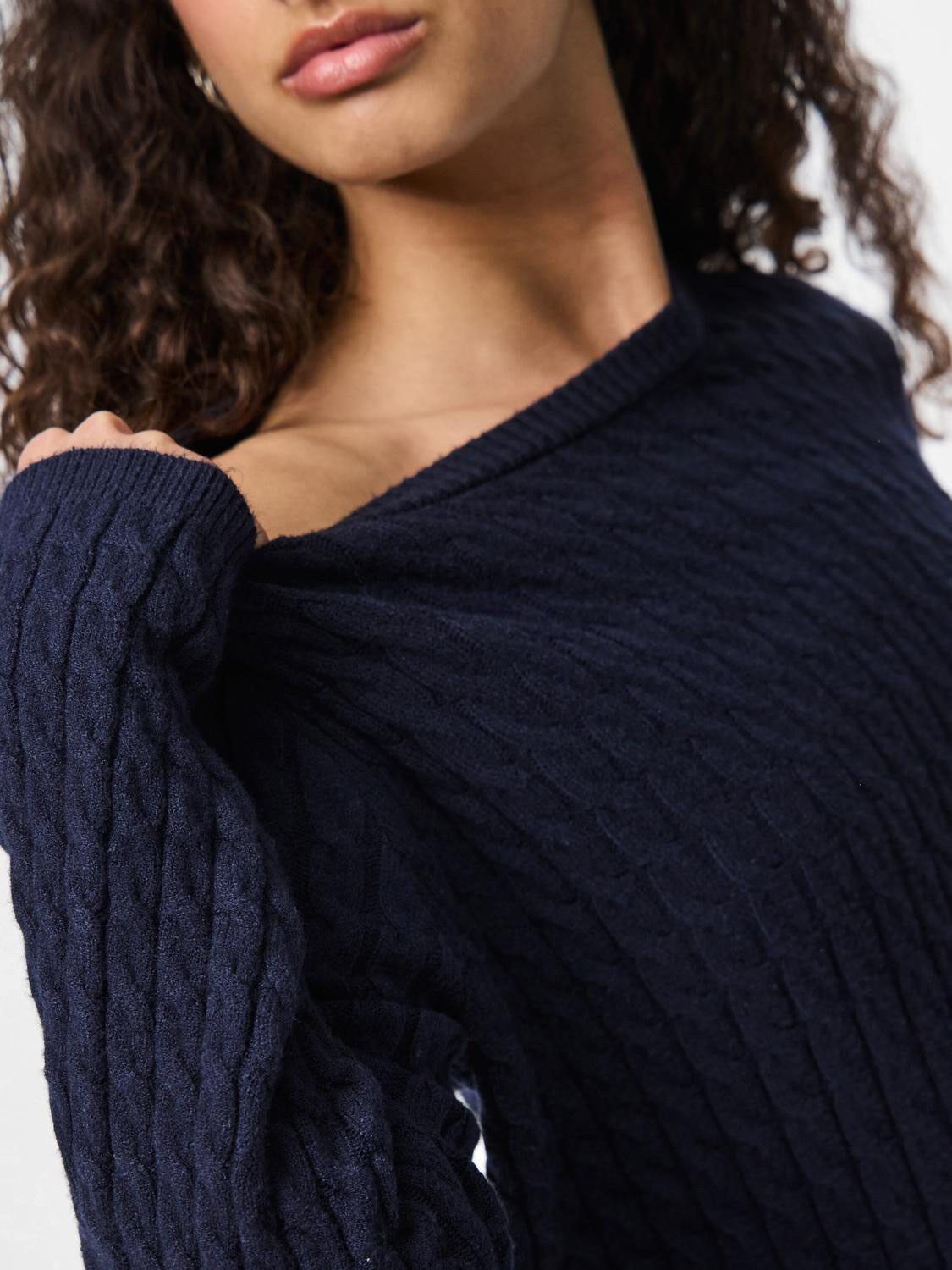 PCFIA LS CABLE KNIT NOOS BC