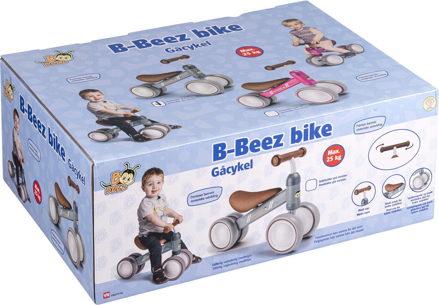 B-BEEZ MY FIRST G&Aring;-CYKEL