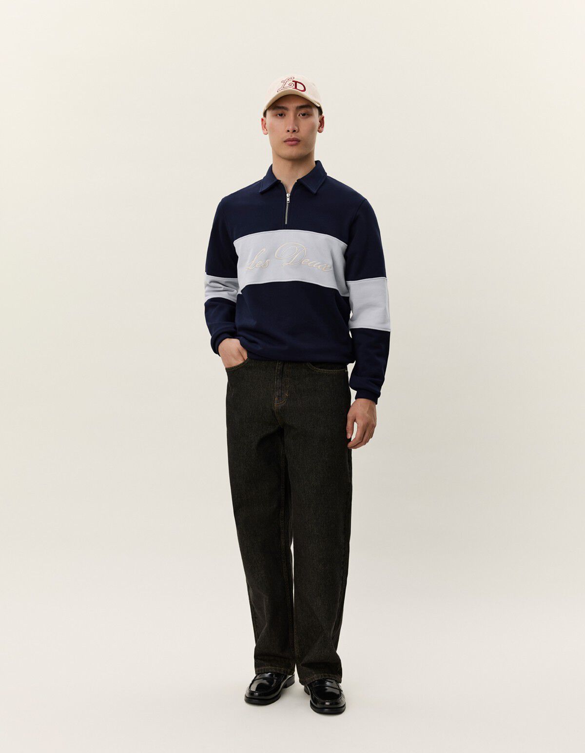 Cory Zipper Rugby Sweatshirt