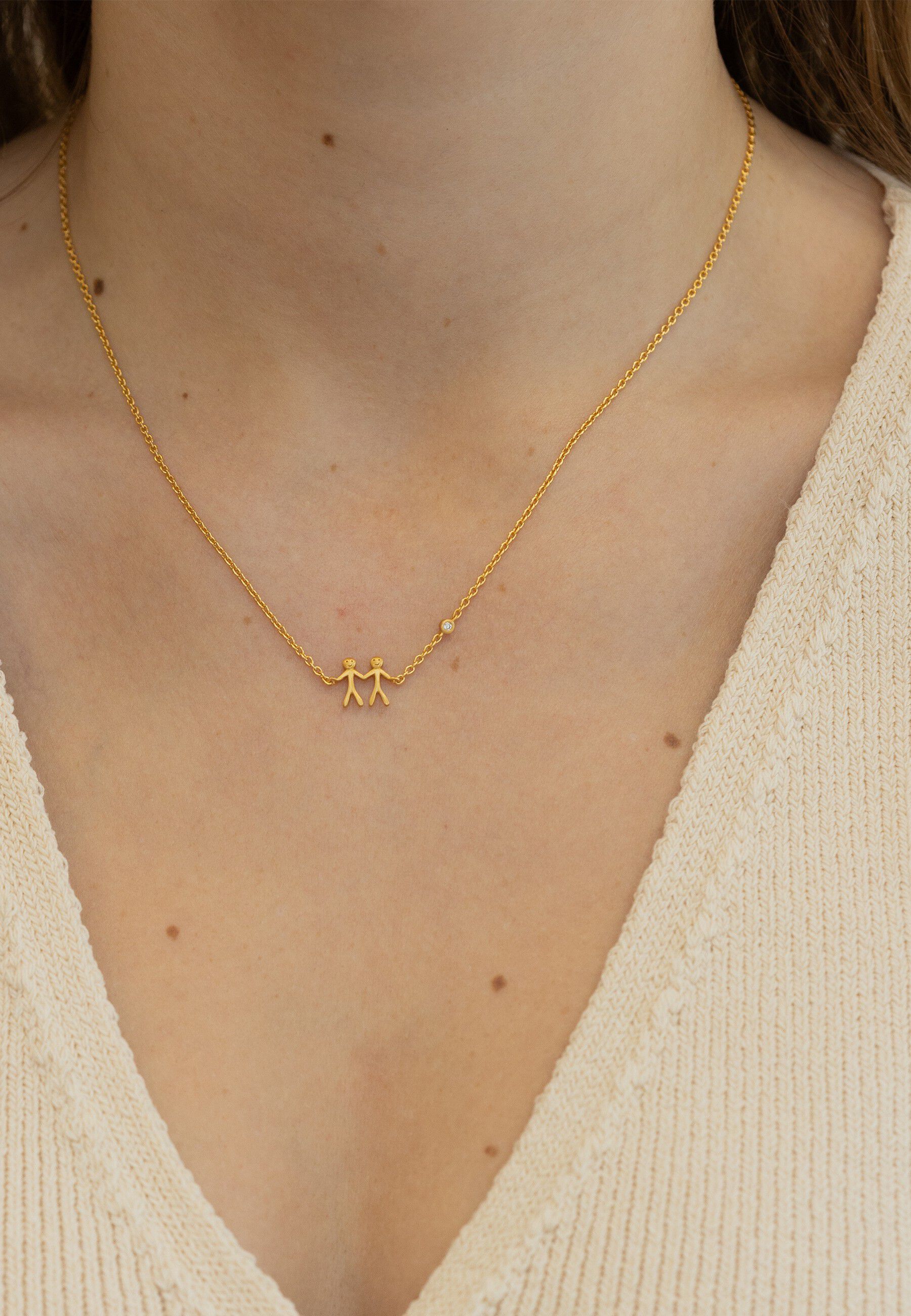 Together My Love 2 necklace - GP