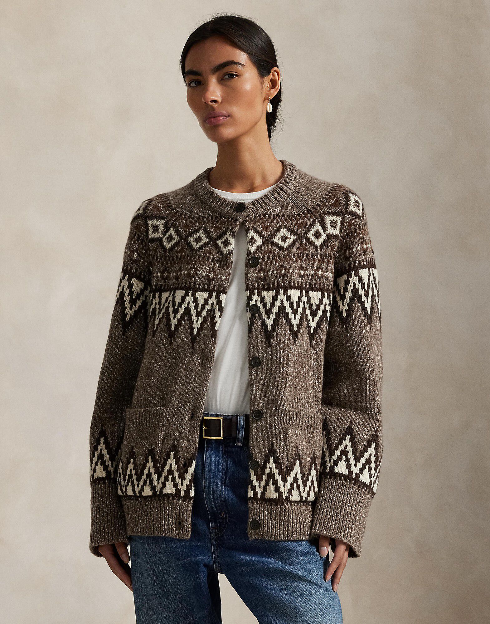 Fair Isle Wool-Blend Cardigan