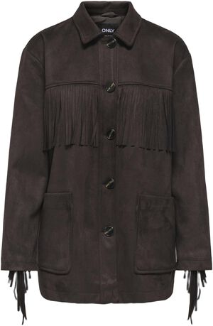 ONLWILLA FRINGES FAUX SUEDE JACKET