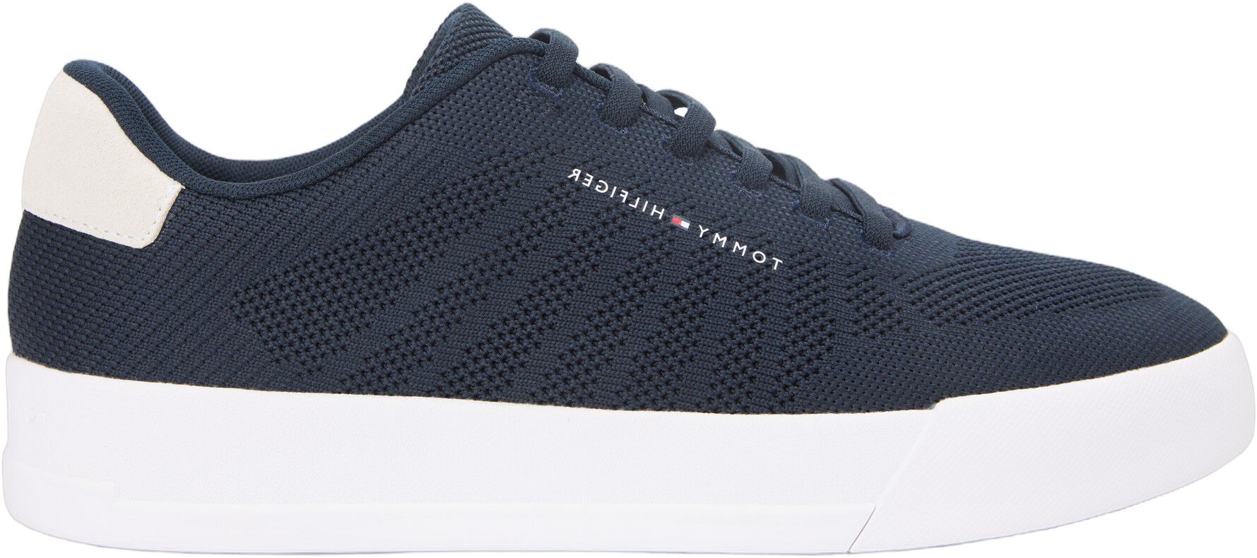 Logo Knit Court Trainers