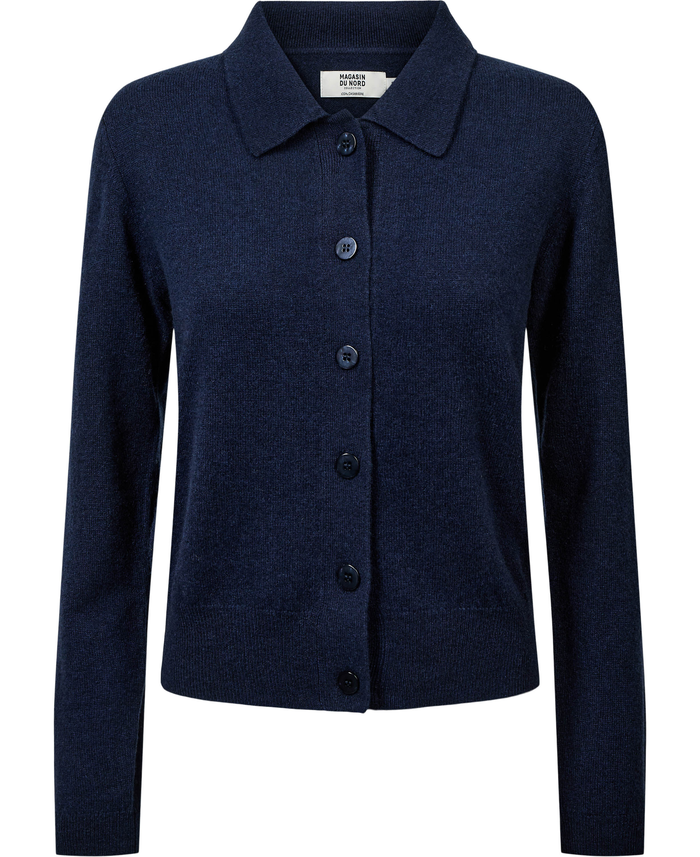 Mabel 15 Polo Cardigan - 100% Cashmere GCS