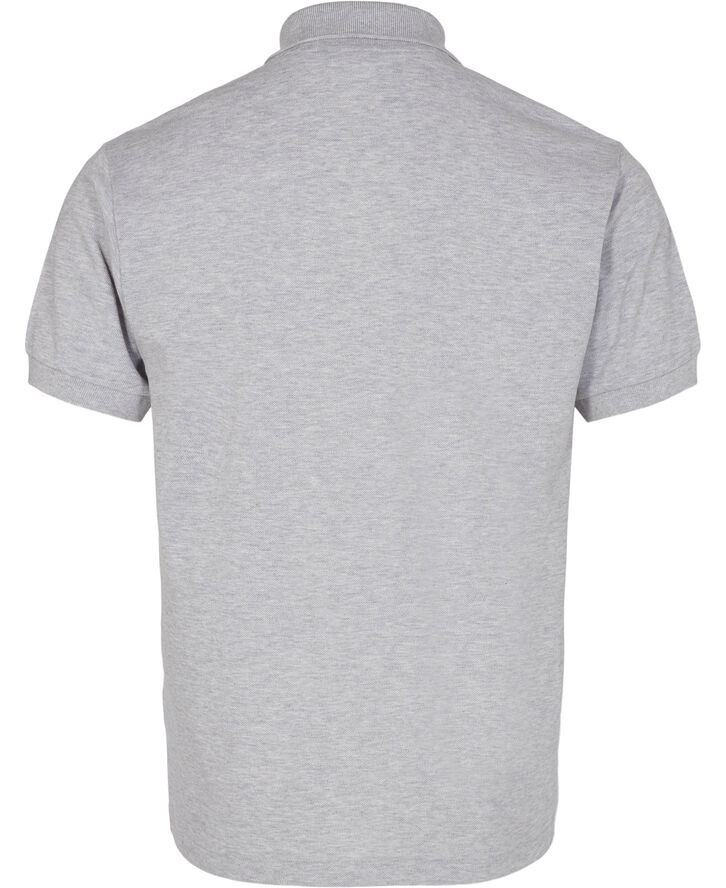 SHORT SLEEVED RIBBED COLLAR SHIRT