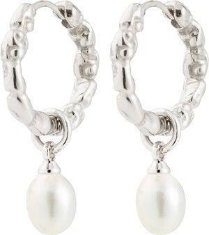 SHIFT perle øreringe sølvbelagt