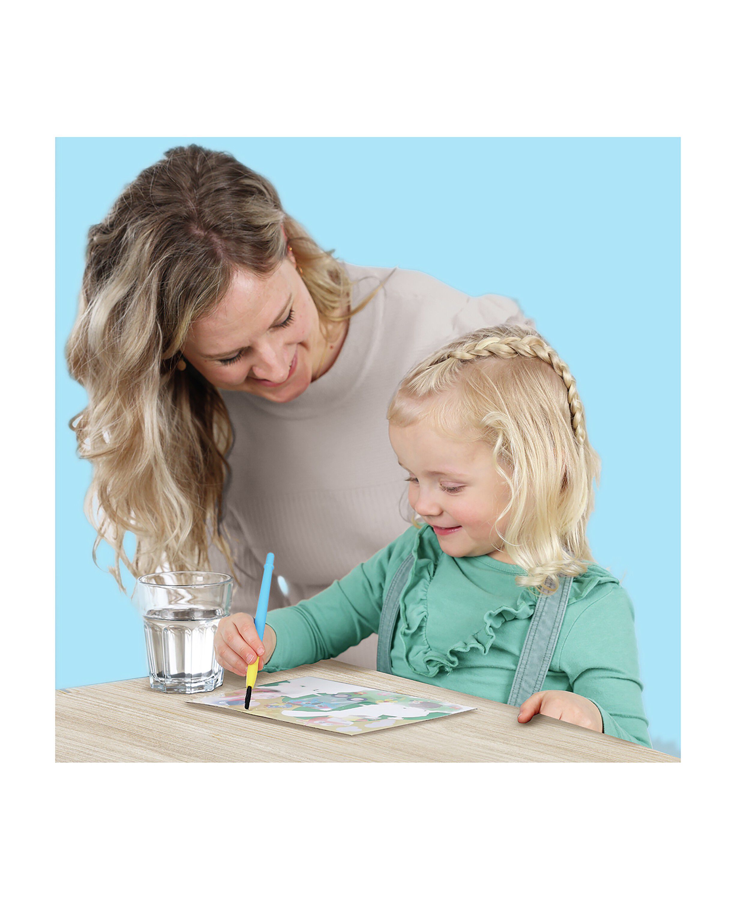 SES Creative - Farv med vand - Fantasi malebog