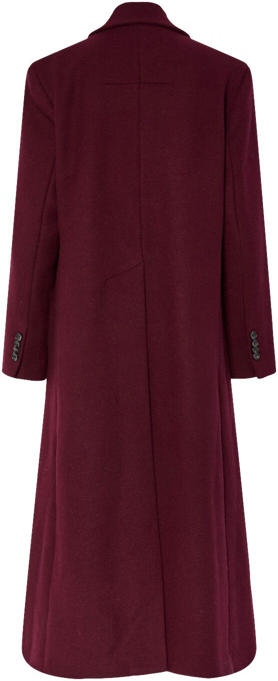 Yasroyla Ls Wool Blend Long Coat S. Noos