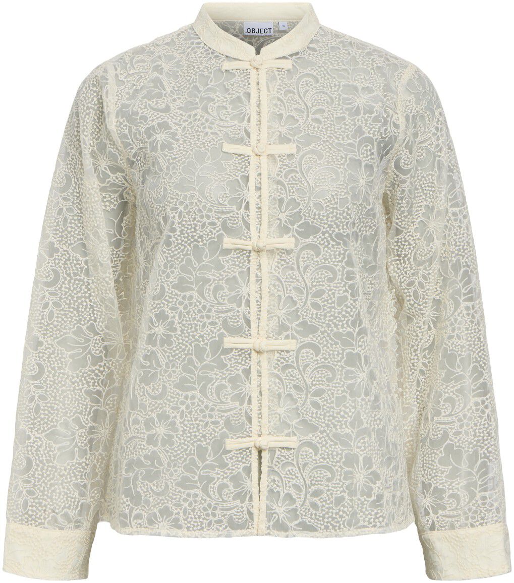 Objsulin L/S Re Lace Shirt E Aw 26