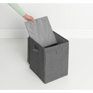 Stabelbar vasket&oslash;jsboks 35 ltr. - Pepper Black