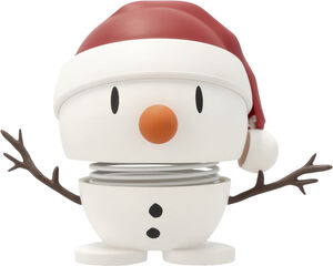 Hoptimist Soft Santa Snowman S White