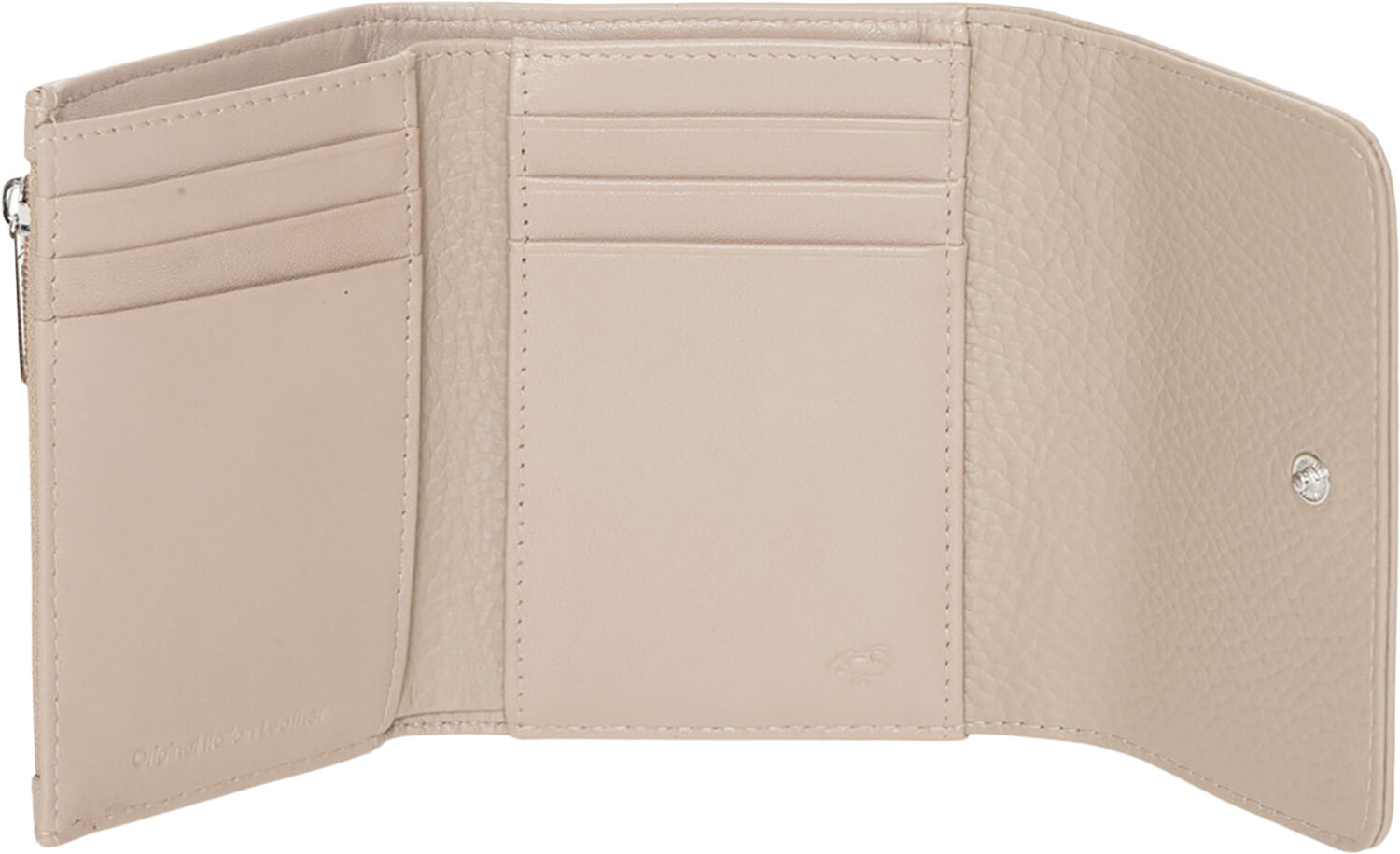 MELLOW LEATHER WALLET / WARM TAUPE