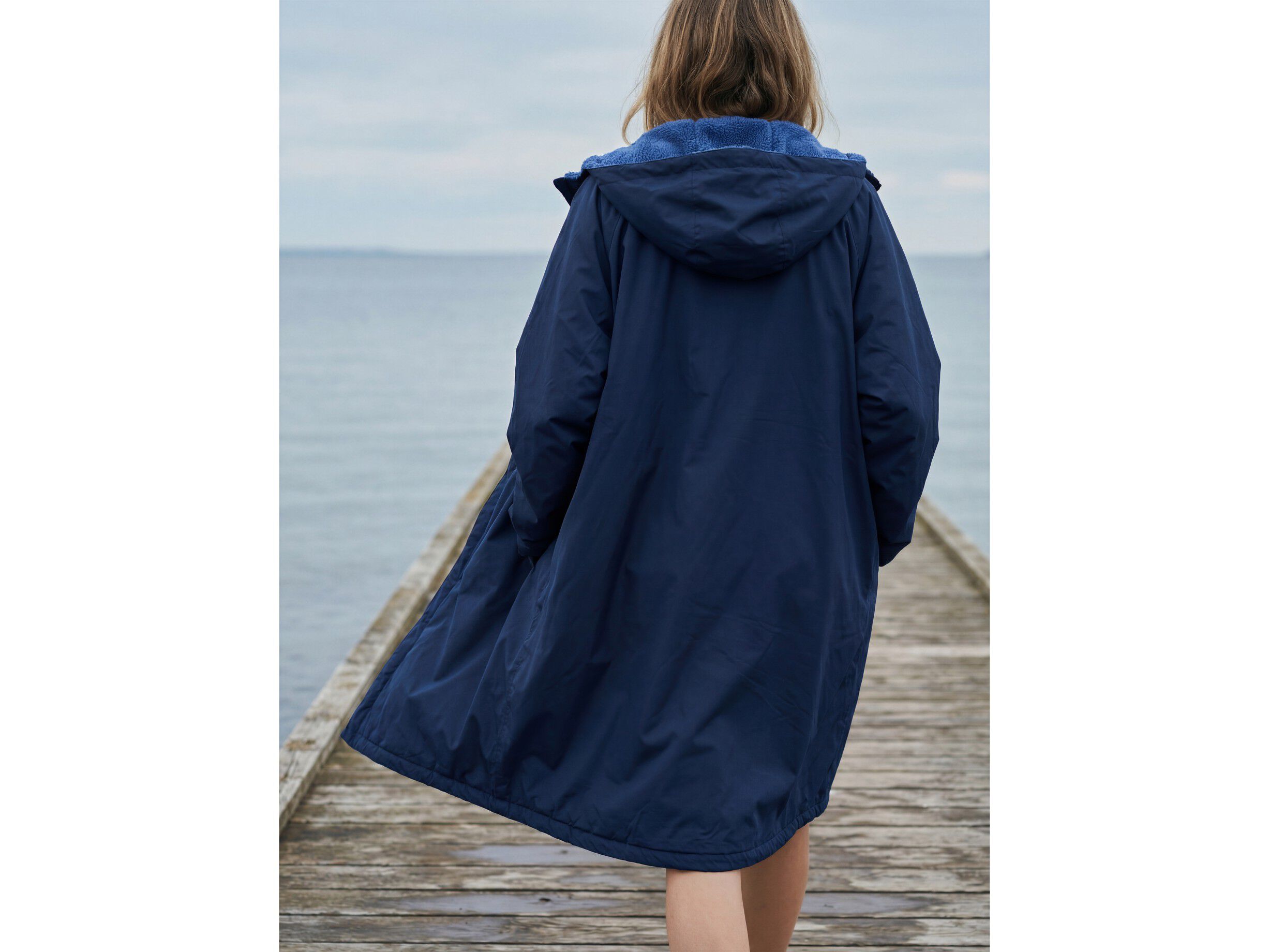 Vinterbadek&aring;pe L/XL North Navy