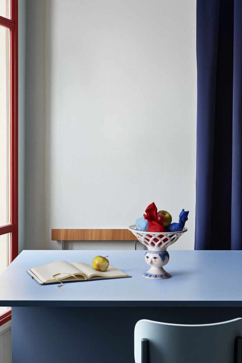 Dora Frugtsk&aring;l &Oslash;25 cm bl&aring;