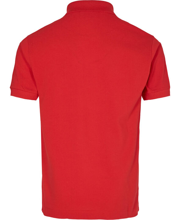 SHORT SLEEVED RIBBED COLLAR SHIRT