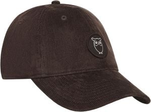 Corduroy badge cap