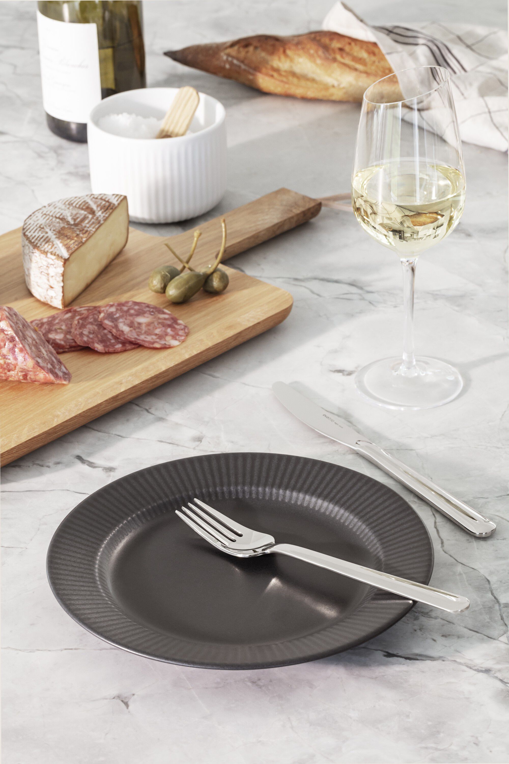 Legio Nova Frokosttallerken 22 cm Black
