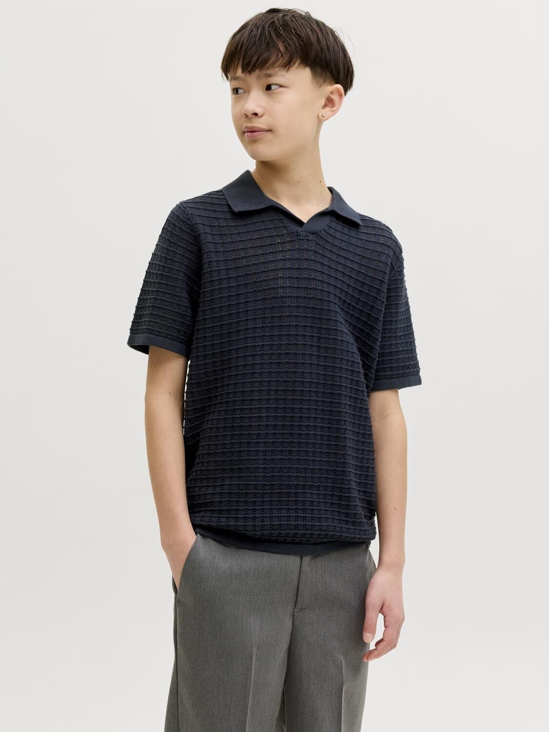 Jornantucket Split Neck Polo Jnr