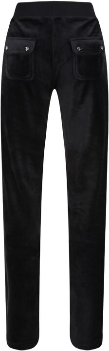 Del Ray Classic Velour Pant Pocket Design
