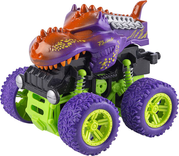 2-PAK DINO MONSTER TRUCK