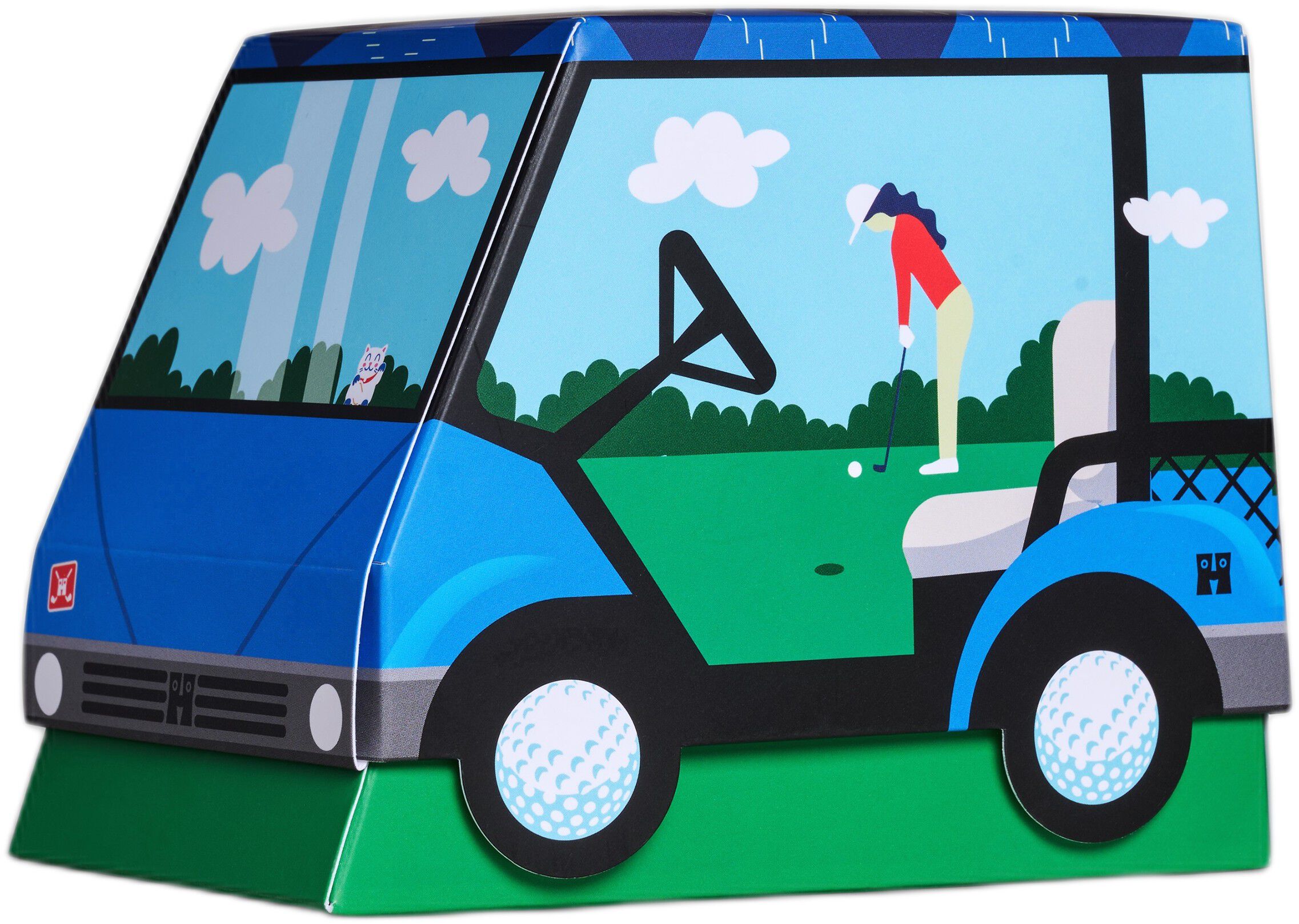 3-Pack Golf Cart Socks Gift Set