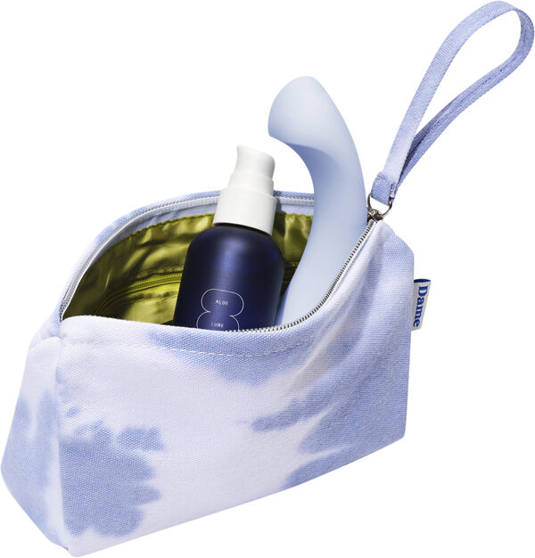 DAME PRODUCTS - STASH TOY POUCH SKY