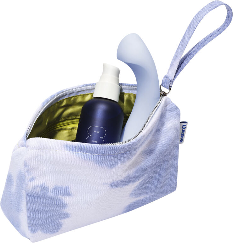 DAME PRODUCTS - STASH TOY POUCH SKY