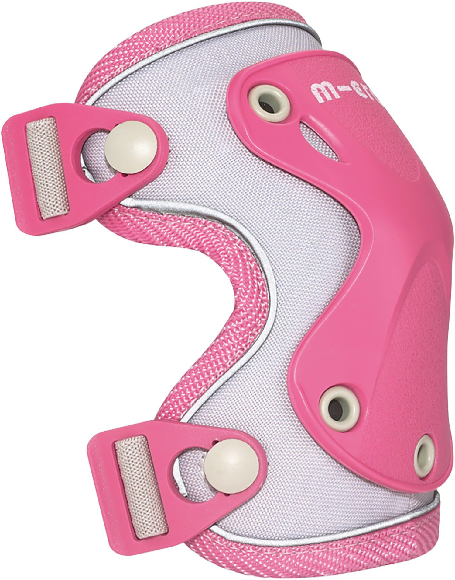 Micro - Kn&aelig;- og Albuebeskyttere - Reflective Pink S