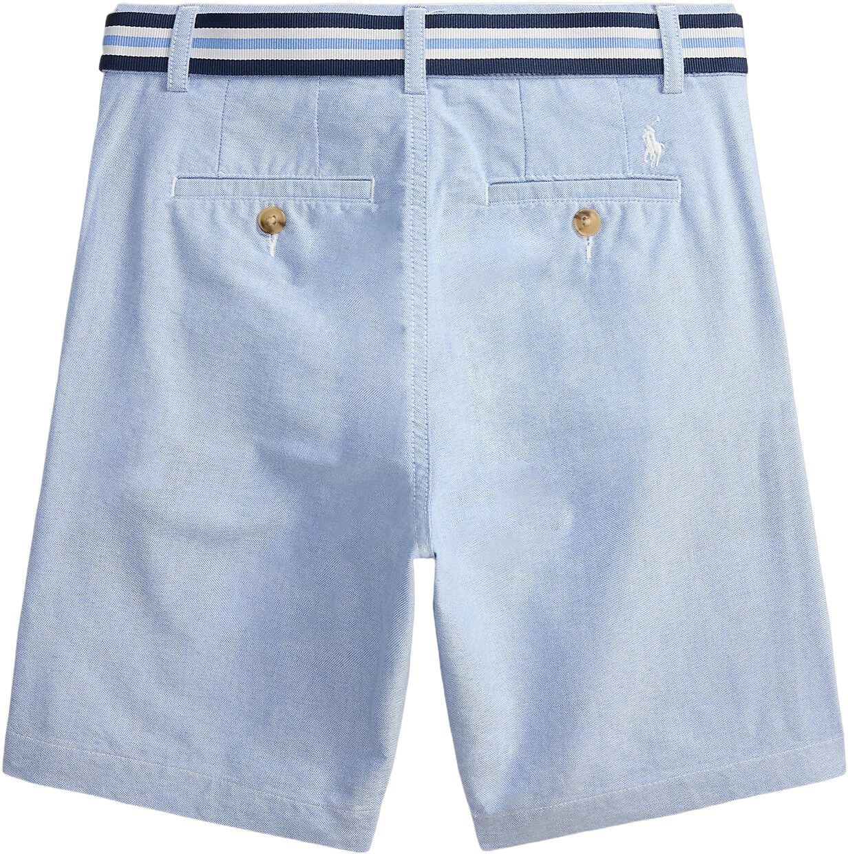 Belted Cotton Oxford Short