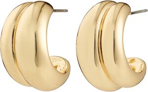 MIKO øreringe guldbelagt