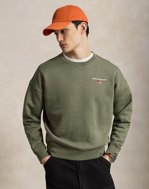 Relaxed Fit Polo Sport Fleece Sweatshirt