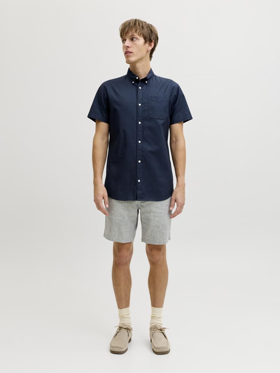 Jrebkeith Oxford Shirt Ss