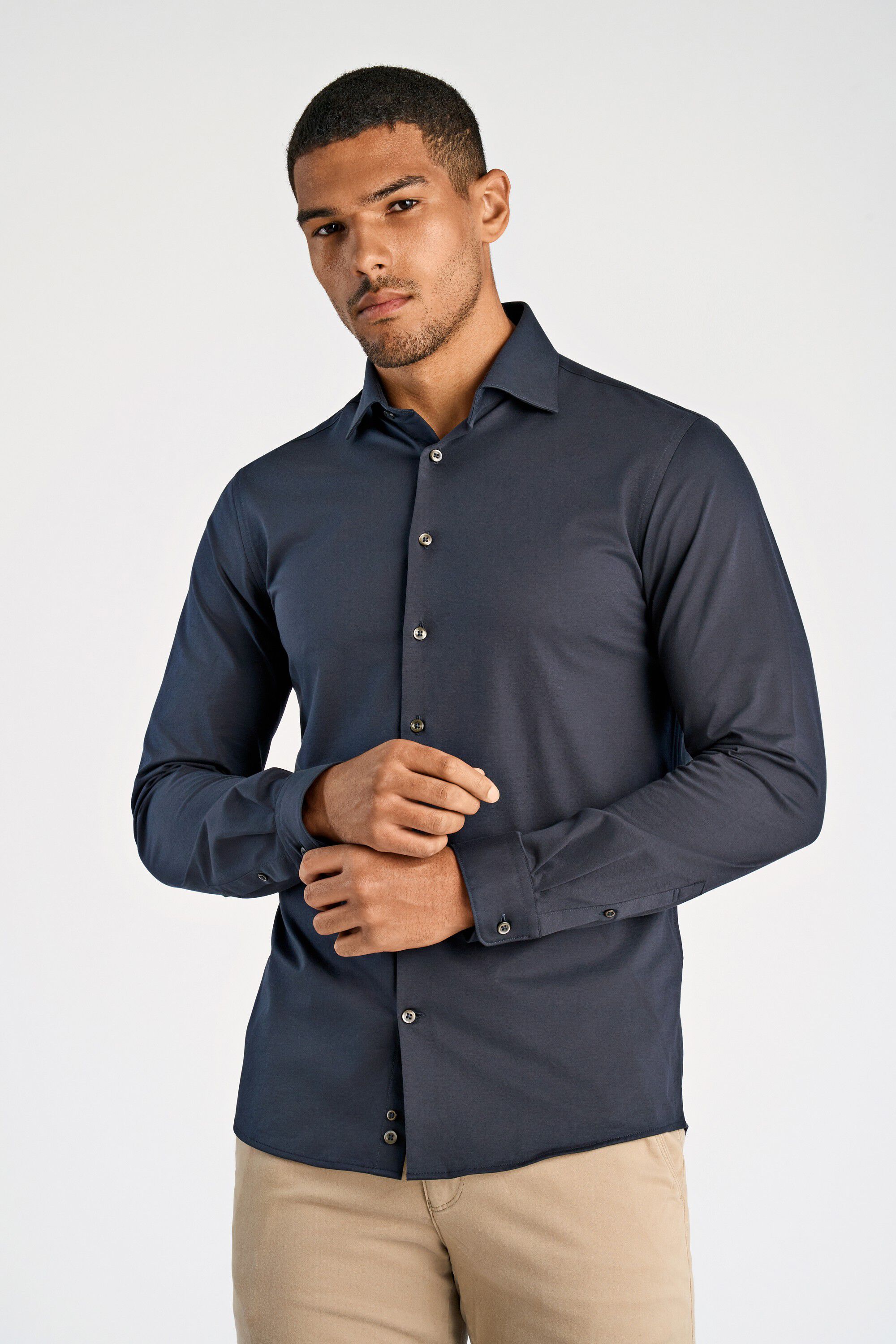 Superflex knitted shirt L/S