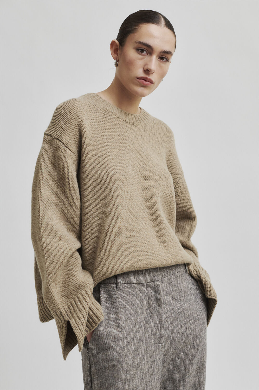 Cler Wool Knit O-Neck