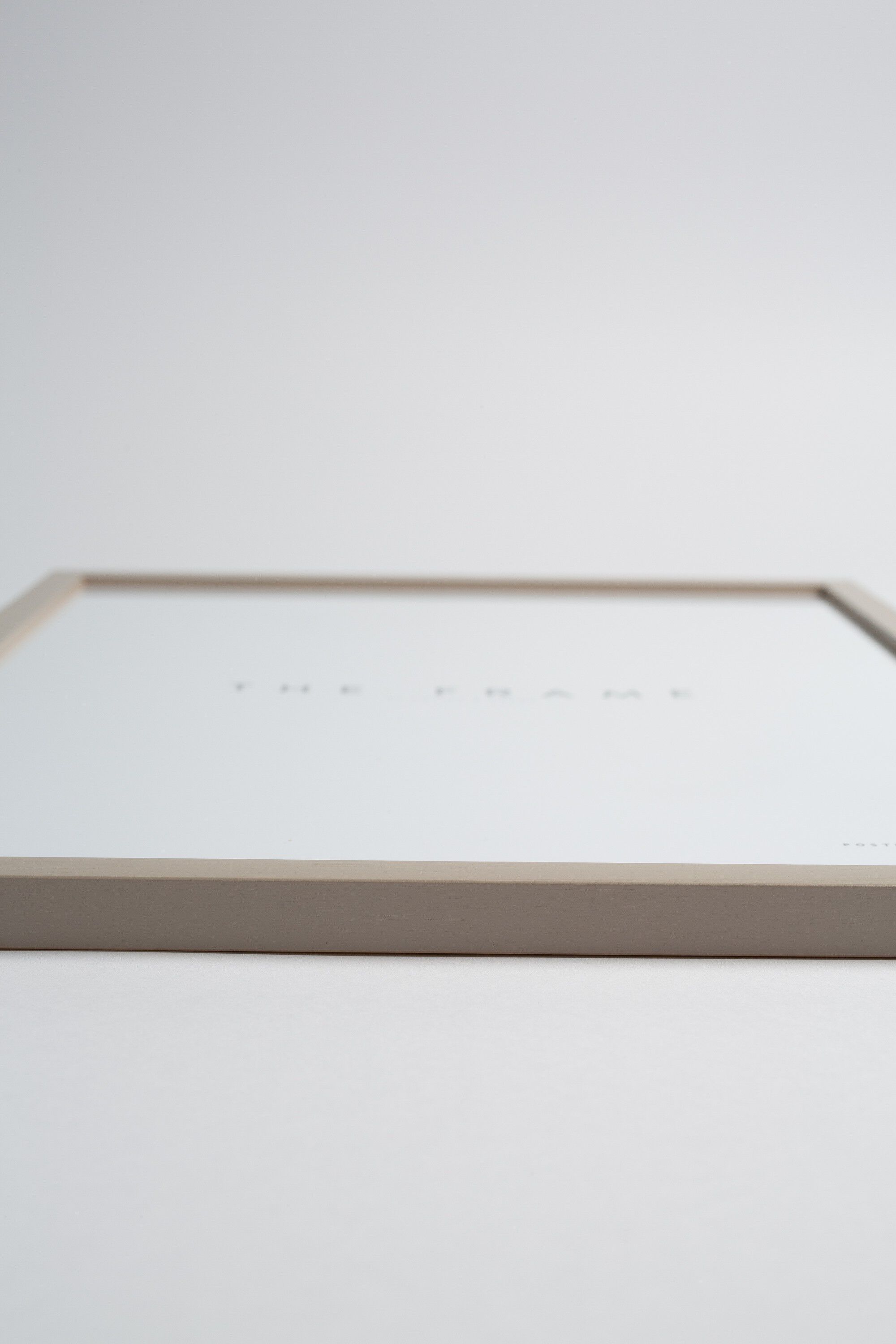 Poster&Frame - Cashemire grey wood 50x70cm