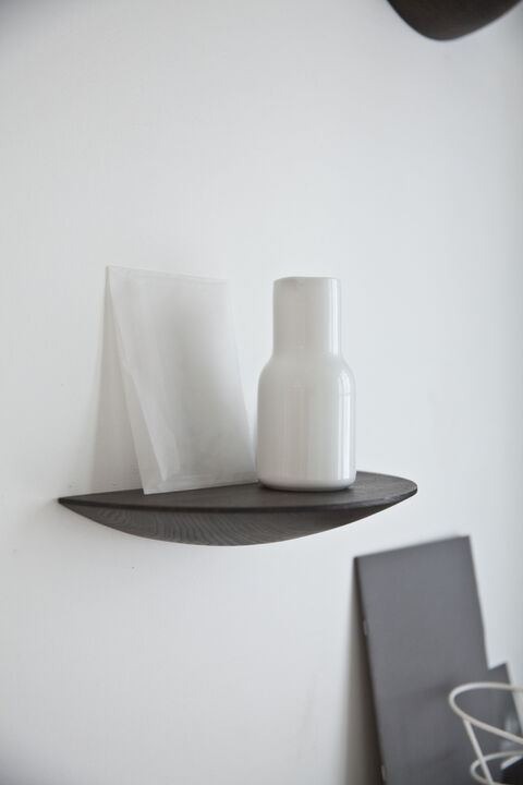 Gridy Fungi Shelf, Small, Dark Oak