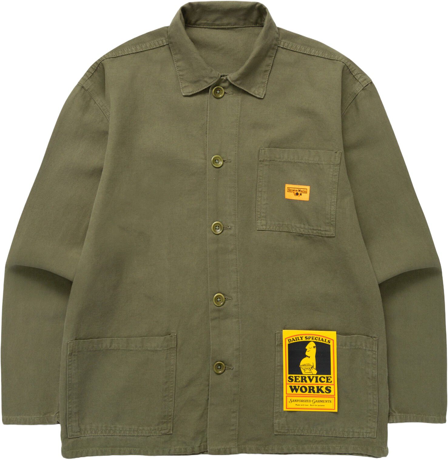 CANVAS CHORE SHIRT